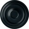 Ekena Millwork Traditional Ceiling Medallion (Fits Canopies up to 5 1/2"), 24 3/8"OD x 1 1/2"P, Night Shade CM24TRNSF - alternate 1